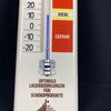 Mars Frischestation Barometer mit Thermometer um 1965  45 x 12 cm