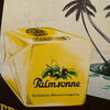Palmsonne Pflanzenmargarine Blechschild - Homann 36 x 25 cm D - um 1950