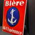 Biere de l´Esperence Emailschild Anker 68 x 48 cm - F um 1950