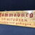 Hammaburg Spirituosen - Blechschild um 1950 (A52)