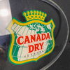 Canada Dry Getränke  22 x 15 cm Glasschild D um1950/60