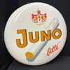 Juno bitte! Emaillierter Deckel aus dem Jahr 1959 (55 cm Durchmesser)