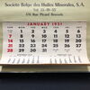 Veedol Kalender (Belgische Version) aus dem Jahr 1951
