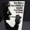 Lincoln Pfeifentabak Glaswerbeaufsteller (Um 1965)