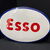 Esso (ovales kleines neuzeitliches Emailleschild)