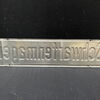 Schlachterei-Blechschild „Schwartenmagen“