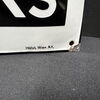 Wiener Gas Koks - Grafisches Emailleschild
