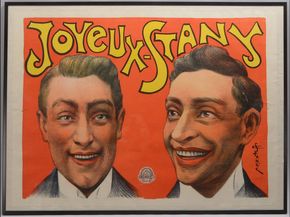 Joyeux-Stany - Originalplakat aus der Zeit um 1920 (Signiert: 'Stanek‘)