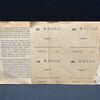 Deutsche Lufthansa - Original Flugticket der 30er Jahre