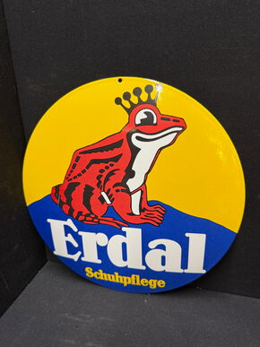 Erdal Schulpflege (Neuzeitliches Emailleschild)