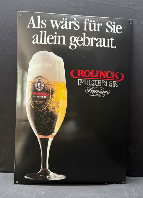 Rolinck Pilsener Premium (Neuzeitliches Emailleschild)