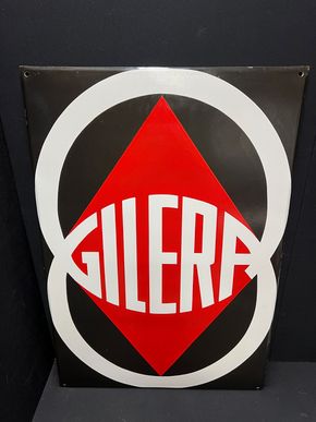 Gilera Motorräder XL Emailleschild