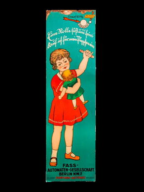 Püppchen Automat um 1915