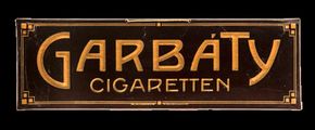 Garbaty Cigaretten um 1910