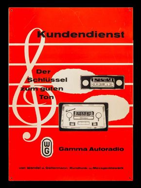 Wandel und Goltermann Rundfunk- und Messgerätewerk, 1961