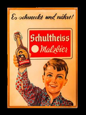 Schultheiss Malzbier, 50er Jahre