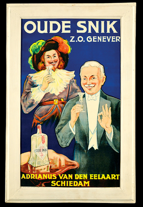 Oude Snik Blechschild um 1930