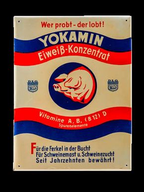 Yokamin Eiweiß-Konzentrat, um 1960