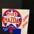 Piles Mazda - en vente ici -  41 x 45 cm Ausleger Emailschild dick schabloniert