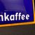 Kuffea Kaffee Emailschild - mit reinem Bohnenkaffee  40x50 cm um 1920