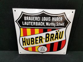 Huber-Bräu - Brauerei Huber Lauterbach in Württemberg (Um 1925)