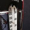 Coca Cola Blechschild in Flaschenform - Inklusive Thermometer - XXL (Um 1960)