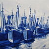 Fischereihafen Hamburg Altona - 50 Jahre / Werbepappe zum Jubiläum 