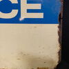BMW Service XXL Blechschild -  86 x 60 cm  - D um 1955