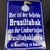 Brasiltabak Neuötting Emailschild Emailleschild - 40 x 30 cm - D um 1900/05