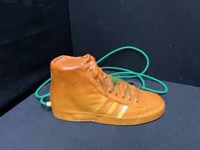 Adidas Sneeker Werbeleuchte der 70er Jahre (Kunststoff - Neu verkabelt)