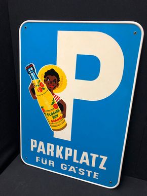 Florida Boy Parkplatzschild mit Originaldokumenten (60er Jahre)