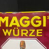 Maggi´s Würze einzig ! Emailschild um 1925
