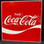 Coca Cola Blechschild mit starken Abkantungen (Um 1975)