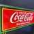 Coca Cola Blechschild mit Tafelbereich (Frühe 30er Jahre)