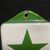Esperanto Parolata - Hier wird Esperanto gesprochen - Türschild Emailschild - um 1950