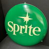 Sprite Blechdeckel (Ca. 41 cm im Durchmesser) 60er Jahre