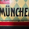  Uraltes Blechschild - Develey Bavaria Senf München - 35 x 24 cm - um 1905