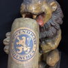 Löwenbräu München Werbefigur Vorkrieg um 1920