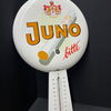 Juno Emailledeckel mit Thermometer (1930/1950)