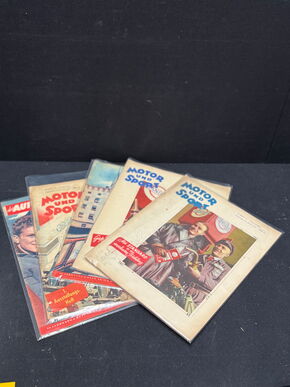 Motor und Sport / Auto Motor Sport / 5er Set früher Ausgaben