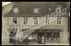 Postkarte mit „Schild“ der Hamburg America Linie - Um 1925