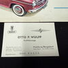 Borgward Werbeartikel 4er Set (1950er Jahre)