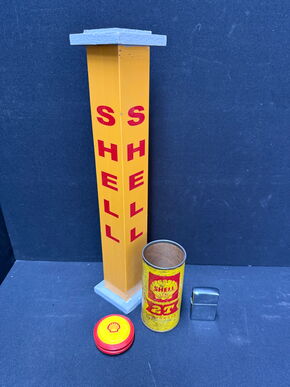 Shell 4er Set alter Sammlerdinge