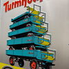 Blumhardt Agrawagen - Verkauf - Kundendienst (XL Blechschild mit original Schutzpapier / Um 1958)