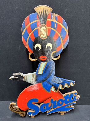 Sarotti Holzwerbefigur (1930/1950)