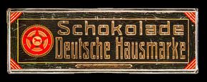 Deutsche Hausmarke Schokolade, ca. 1906-1912