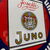 Juno Zigaretten von Josetti (Großes Emailleschild im Originalrahmen)