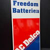 Freedom Batterien - AC Delco (60er Jahre Emailleschild)