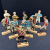 Fußballer Werbefiguren 12er Set (1930/1950)