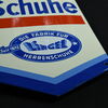 Lingel Herrenschuhe - XXL Emailleschild in ungewöhnlicher Form (Um 1930)